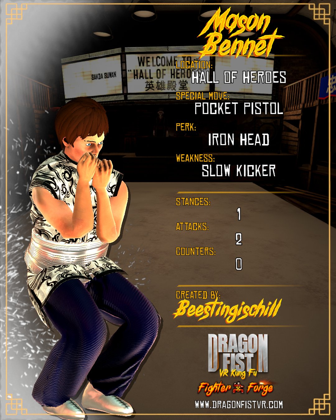 Mason Bennet - Created By: Beestingischill